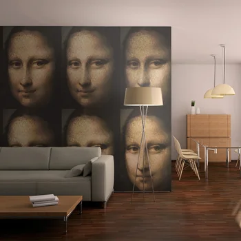 

Wall mural-portrait of Mona Lisa-200x154 cm