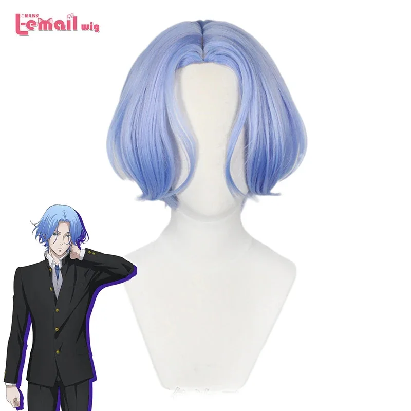  Shancon Anime SK8 the Infinity Langa Hasegawa Wig Short Curly  Party Hair Halloween Cosplay Props Accessory Men : Clothing, Shoes & Jewelry