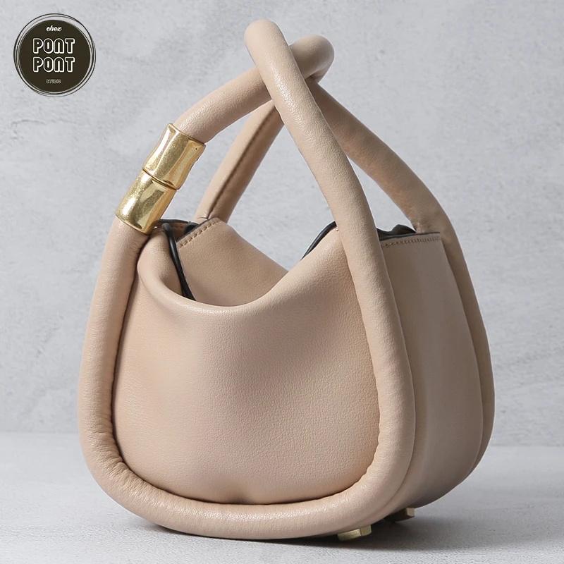 

Genuine Leather Fashion Handbag Bucket Shoulder Bag Crossbody Bag For Women Luxury Designer Large Handbag sac a main femme bolsa