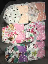 [Simfamily]-Conjunto de pañales para bebé, pañal de tela lavable reutilizable, cubierta ajustable ecológica, 3-15kg