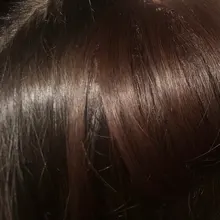 XINRAN-flequillo postizo de pelo sintético, extensión de cabello con Clip, flequillo de aire, negro y marrón