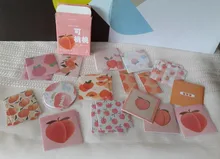 45 unids/pack divertido planeta cuarderno de recortes con pegatinas decorativas palo etiqueta diario papelería álbum diario pegatinas