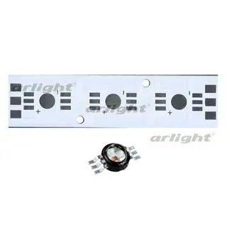 

020020 board 80x20-3е-rgb emitter (3x led, 724-161)-1 pc Arlight