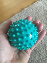 FDBRO PVC de ejercicios Bola de masaje de mano de PVC suela erizo sensorial agarre entrenamiento la bola portátil pelota de fisioterapia 6,5 envío gratis