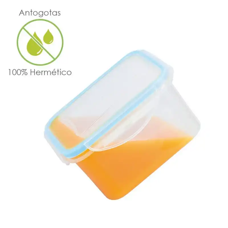 Container Hermetic Plastic 400 Ml Square 11x11x6 Lxwxt Cm Aliexpress
