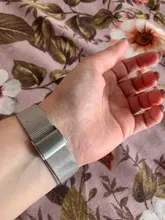 Correa de acero inoxidable para Apple Watch, correa de 44mm y 40mm para iWatch 6, 5, se, 4, 3, Correa milanese loop, 42 mm y 38mm