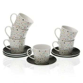 

Piece Coffee Cup Set Porcelain (6 Pieces)