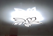 Modern LED Chandelier Light Bedroom Living-Room Ceiling Remote-Control-Function 