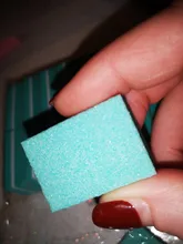 Mini bloques de doble cara para limas de uñas, esponja colorida, tira de tope de lijado, herramientas de manicura de pulido, 10/25/50 Uds. Por lote