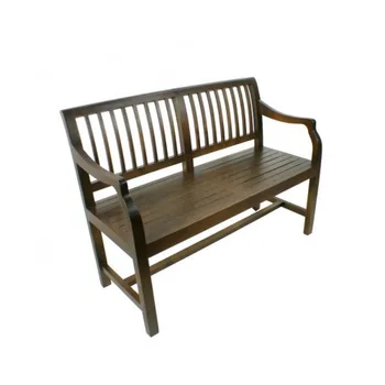 

Solid wood bench 2 places. Measurements: 116x54 cm.