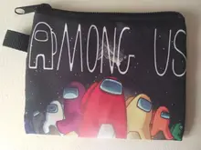 Entre nosotros los niños monedero espacio Hombre Lobo matando portátil de moneda caso clave bolsa de almacenamiento Sac Femme monederos monedero