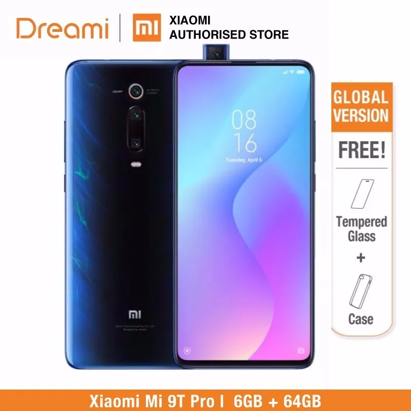  Global Version Xiaomi Mi 9T PRO 64GB ROM 6GB RAM (Brand New and Sealed Box) mi9tpro mi9t - 4000109436690