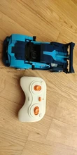 Cada-bloques de construcción de coches de carreras teledirigidos para niños, juguete de ladrillos para armar coche deportivo a control remoto, serie calles de Ciudad, ideal para regalo