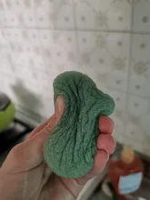 4 Uds exfoliante limpiar Konjac Esponja Natural Konjac Esponja Konnyaku cara Esponja para limpiar y lavar Esponja, Maquiagem maquillaje Konjac