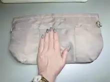 Bag Organizer Purse Cosmetic-Bag Handbag Inside-Bag Nylon Large-Capacity Portable BAMADER
