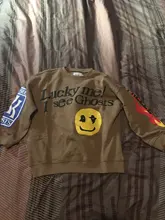 NAGRI-Sudadera con capucha de Kanye West para niños, ropa para parte superior infantil, de Hip Hop, suave