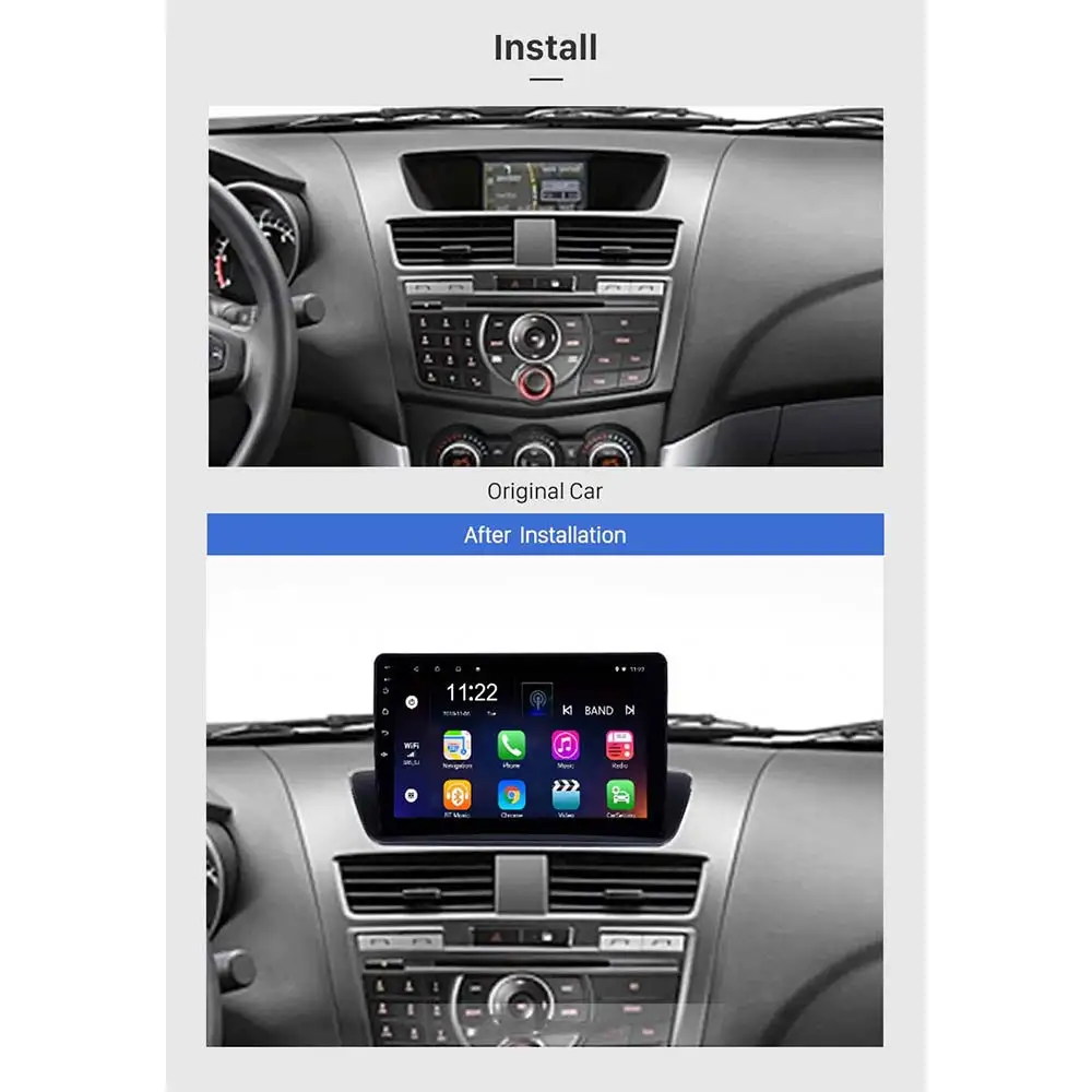 Lionet gps навигация для автомобиля Mazda BT-50 2012- 9 дюймов RM1010X