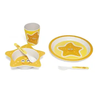 

MILL'O BÉBÉ Set of 5 tableware Starfish