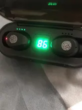 Auriculares inalámbricos F9 TWS con Bluetooth, cascos deportivos con cancelación de ruido y Control táctil, compatible con teléfonos IOS y Android, llamada HD