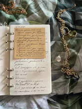 Cuaderno transparente de hojas sueltas de varios tamaños, carpeta de notas, diario, cubierta de núcleo interno, suministros de papelería de oficina, tamaño A7, A6 y A5