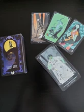 Juego de 78 tarjetas de adivinación de Tarot oculto, cartas de oráculo, tablero de naipes de fiesta familiar, Solomonic antiguo Magickal