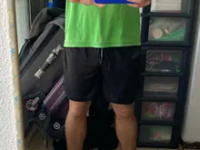 Pantalones cortos deportivos 2 en 1 para hombre, secado rápido, doble cubierta, y trotar para gimnasio, novedad de 2020