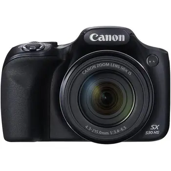 

Camera Canon POWERSHOT SX530 HS Bridge Black Zooming X50