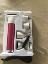 CkeyiN-máquina de afeitar 5 en 1 para mujer, afeitadora indolora, Afeitadora eléctrica para cara, Barba, cejas y nariz, 45