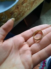 Nueva moda diseño sencillo 316 titanio Acero de hombres anillos amante pareja anillos alianza de boda de oro banda anillos para los hombres y las mujeres