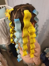 12 Uds. Rizadores de pelo mágicos, 25, 30, 45, 50 y 65CM, accesorios de estilismo para el cabello