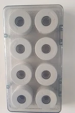 Caja de aparejos de pesca con placa de bobinado de espuma, 8/16 Uds.