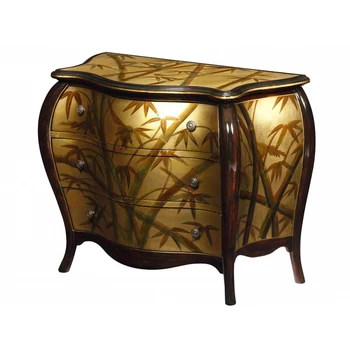 

Painted set in колониальном style with three drawers, лакированый set, set of деревы, home decor, ручна