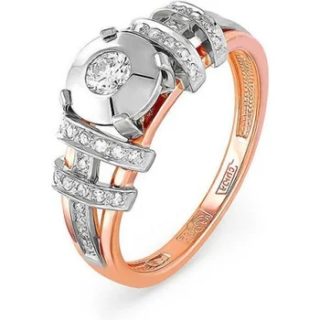

Kabarovsky ring with 56 diamonds in red gold