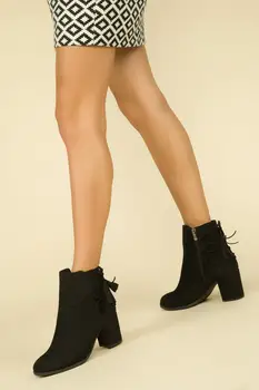 

SOHO New Women's Fashion Pointed Toe Boots Ladies Low Heels Comfort Leather Ankle Boots Female High Quality Shoes 14007