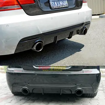 

For BMW 3 Series 2008 2009 2010 2011 2012 E92 E93 M Performance Rear Bumper Diffuser ABS Plastic E92 Diffuser E93 Diffuser