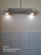 Cabinet Light Wireless Dimmable Touch Sensor Dual Color LED Night Lamps Battery Power