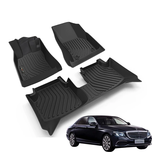 Auto Boden Gummi Matten Für Mercedes W213 E-Klasse 2017 2018 2019 Frauen  Teppich Teppiche Pads Volle Set Innen details Auto Zubehör - AliExpress