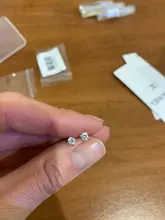 100%-Pendientes Piercing de plata de ley 925 para mujer y niña, aretes minimalistas, 2,5 MM/3MM/3,5 MM