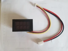 Current-Meter-Tester Ammeter Led-Display Voltage Mini Dc 100v 10A Blue 50A 200V Red Dual