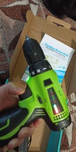 Cordless Drill Power-Tools Electric-Screwdriver Lithium-Battery YIKODA Rechargeable Household