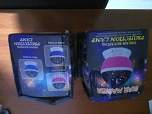 Lamp Children Star Projector Led-Night-Light Rotating-Starry Bedroom Nursery Moon