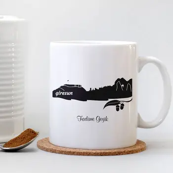 

Personalized Giresun White Mug Cup-002