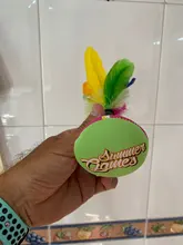 Ganar MAX de neopreno pluma volante Beach Entertainment mano Featherball Jianzi de China pie patada volante elegante ganso