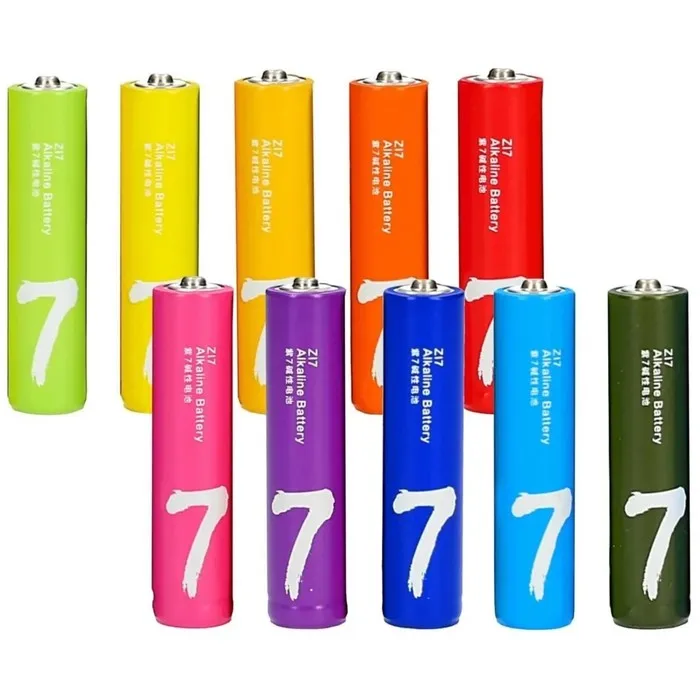 Батарейка алкалиновая Xiaomi ZMI Rainbow Zi7 AАA LR03-10BOX 1.5 В 10 шт. |