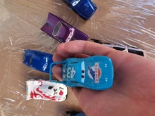 Disney Pixar-Juguetes de los personajes de Cars para niños, coches de juguetes de Cars 2 3, Lightning McQueen, Mater Jackson, Storm Ramirez, 1:55, vehículo fundido a presión, juguete de metal de aleación para chicos