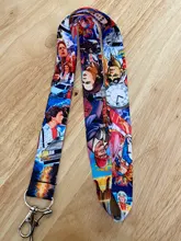 Flyingbee-Serie de Televisión Friends Twin Peaks 2 para niñas, accesorio creativo de identificación con cordón, correas para el cuello, X1094