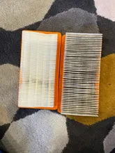 Washable FILTERS Robot-Vacuum-Cleaner-Parts Hepa Karcher for DS5500 DS6000 2pcs/Lot