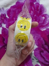 Pegatinas de coche para ordenador portátil, pegatina de retrato de cara sonriente, juguetes para niños, recompensa, pegatinas motivacionales para profesores, 500 Uds. Por rollo