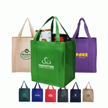 1000 шт./лот складные пакеты для продуктов Нетканые хозяйственные сумки 32Hx38x22cm ЭКО многоразовый рынок для брендовых магазинов или ежедневного использования