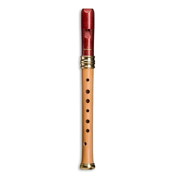 

1117r Adri's dream блокфлейта soprano, red plastic/Wood, Baroque